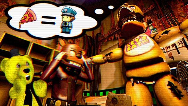 FNAF 8 VR НАОБОРОТ  ФНАФ ПЛЕЙ ПОИГРАЛ за ВСЕХ АНИМАТРОНИКОВ и СЪЕЛ ОХРАННИКА 10 РАЗ !!!