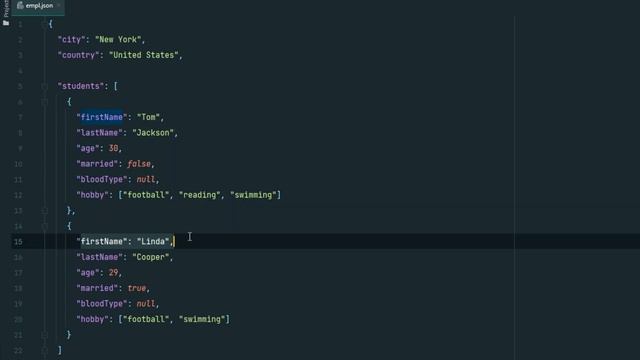 что такое json формат