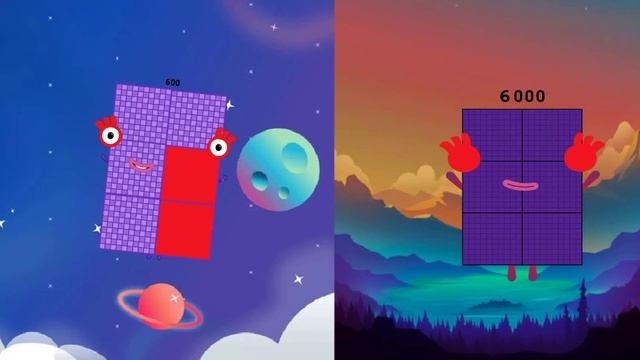 (Worldwide Premiere) Numberblocks Band (100 - 1000) Vs (1000 - 10000) Remix | Infinity Cool Sounds