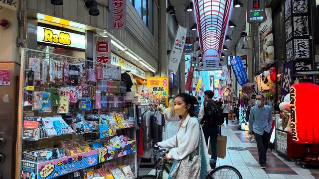 🇯🇵 OSAKA, JAPAN 4K WALKING TOUR - Dotonbori District Japan City Walk | 4K HDR - 60 fps