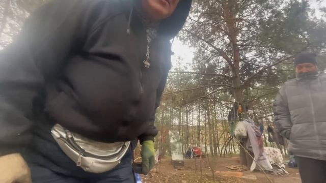 Жители Минской свалки. Лена часть13 Витек мусорщик