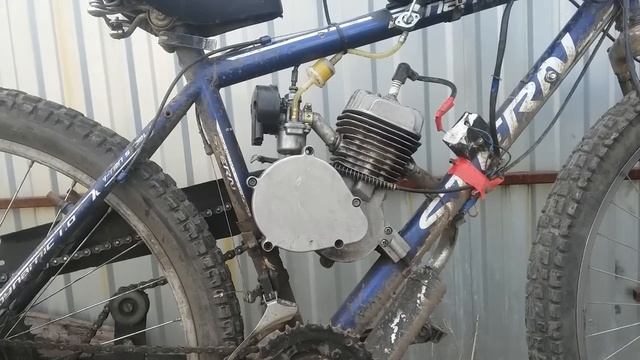 Обзор Веломопеда , Мотовелосипеда мотор ф-80