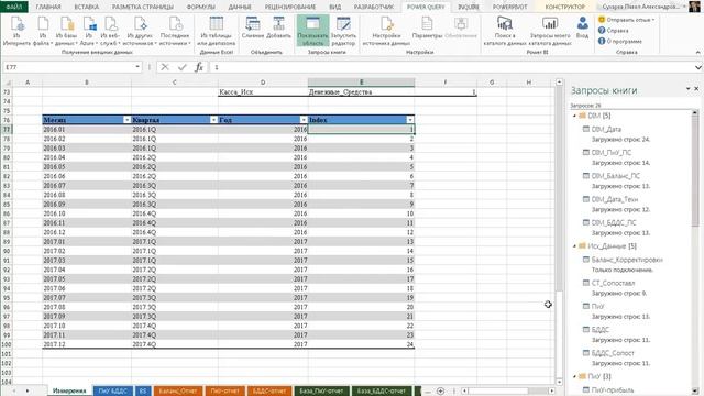 Шаг 3 Инструкция по созданию Excel-модели