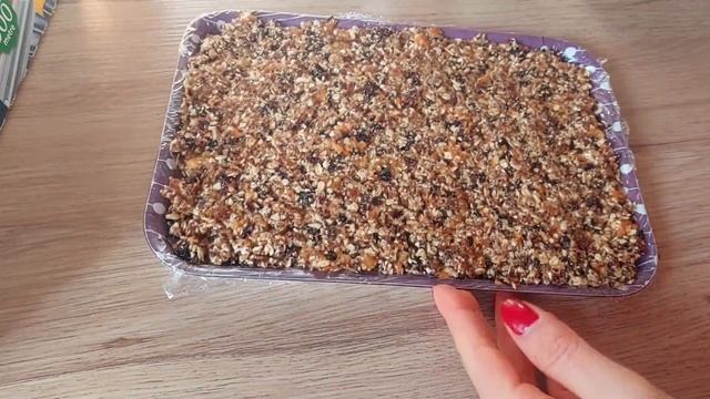 ПОЛЕЗНЕЕ И ВКУСНЕЕ НЕ ПРИДУМАТЬ! ? Без выпечки! Батончики из овсяных хлопьев и сухофруктов. Перекус