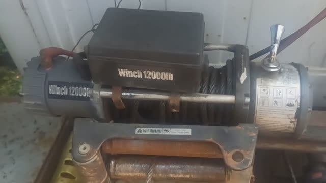 Ремонт электролебедки Electric Winch 12000 lb