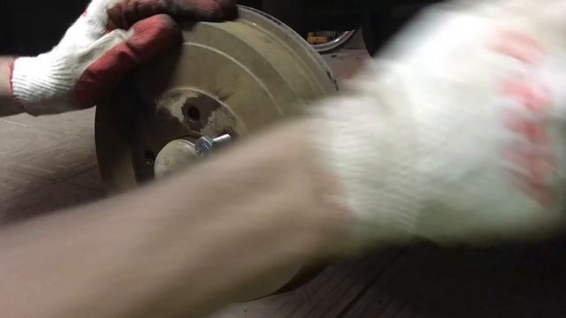 Как снять тормозной барабан (Fiat Albea)