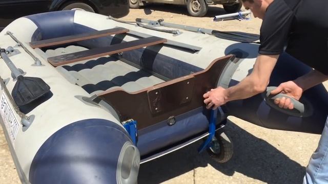 Перевозка лодки ПВХ