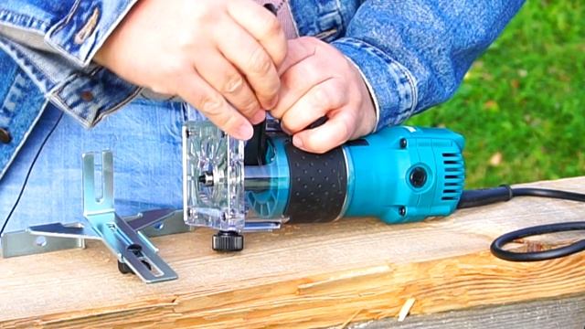 Ручной кромочный фрезер по дереву makita 3709, инструмент высшего пилотажа. #ручнойфрезер