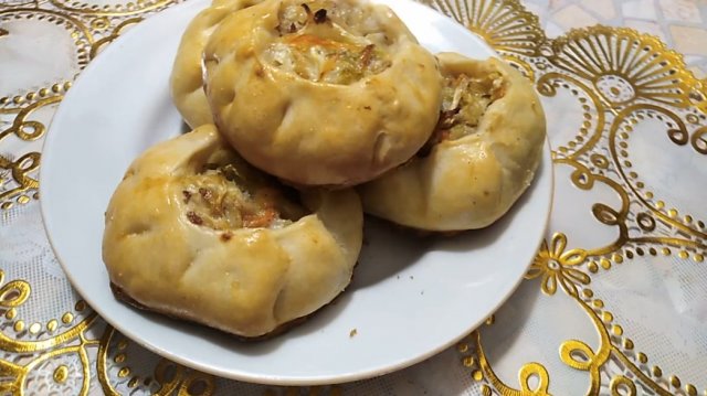 Вкусная выпечка на кефире. Рецепт в дорогу, на работу