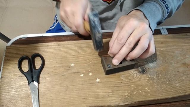 зимняя блесна на окуня своими руками