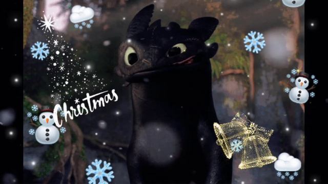 Клип Беззубик и Дневная фурия ★ Новогодняя ★