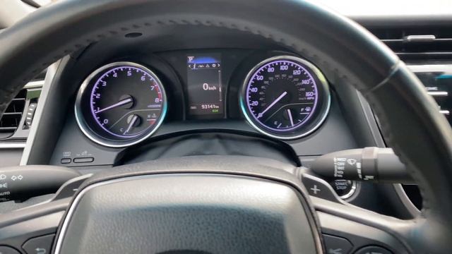 Русификация Toyota Camry 70 USA