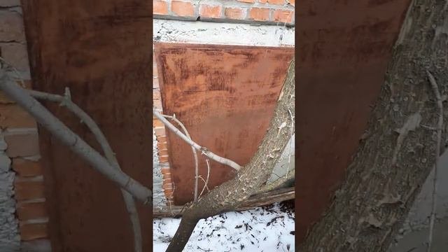 заброшенный дом в рабочем посёлке муловка