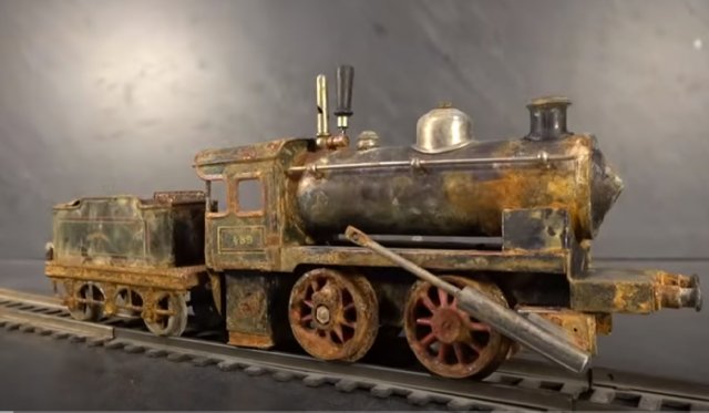 Живой паровоз 1920-х годов ?? ! BING - Реставрация