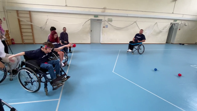 Начались тренировки по бочче. Жизнь с ДЦП. 28.06.23