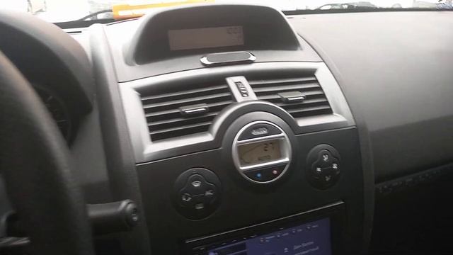 Подрулевой переключатель Рено Меган 2+ китайская 2din магнитола