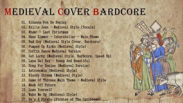 Bardcore Modern Medieval Music Medieval Instrumental Music Compilation.