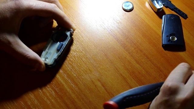 Полная разборка ключа Volkswagen Passat B6.