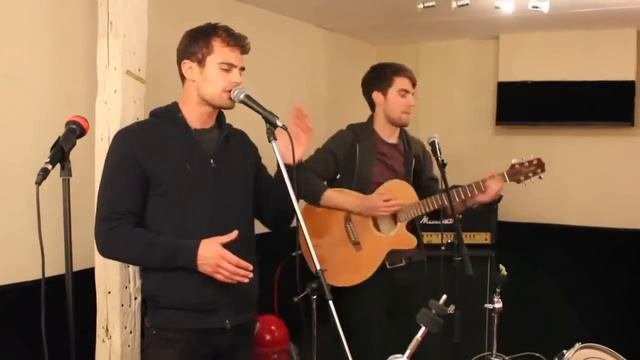 Theo James sings Skin x