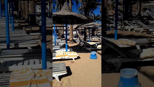 Пляж отеля Дессоле Марлин ин 4* в Хургаде