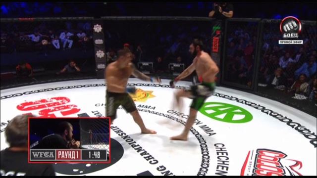 Евгений Гончаров vs  Зелимхан Умиев - русский против чеченца
