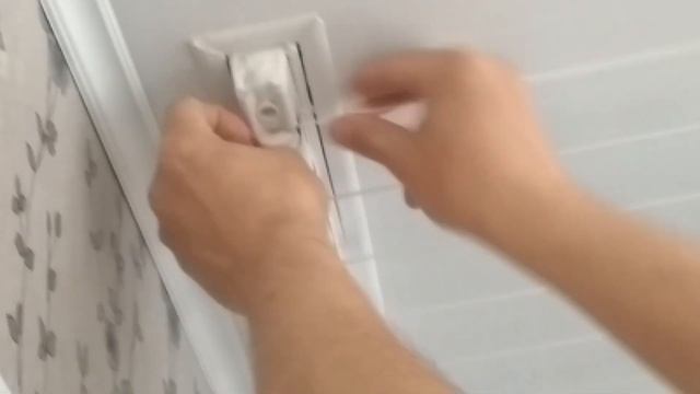 Замена шнура на потолочной сушилке для белья .