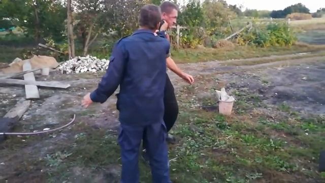 Драка алкашей