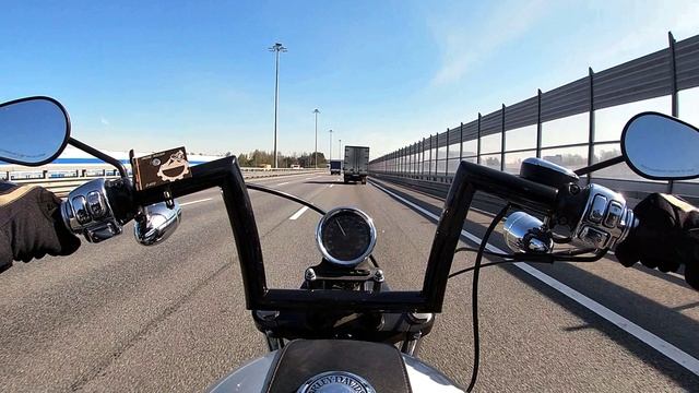 Harley Davidson Sportster883 Тест-драйв от первого лица