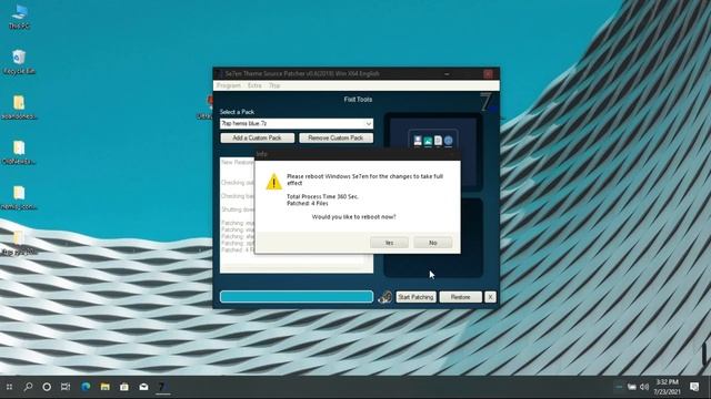 Windows 10 Aero Glass Theme 2021