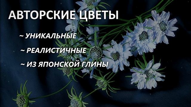 Цветы из полимерной глины - восхитительный подарок