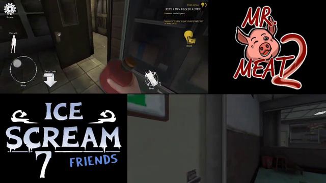 Mr.Meat 2 (V;1.1.1) VS Ice Scream 7 (V;1.0.1)