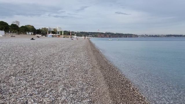 На пляже отеля SU - 04.05.2023 - Анталия, Турция - SU Hotel, Antalya, Turkey