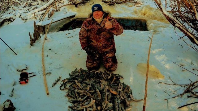 Рыбалка на паук в микро-ручье!!! Забрались в реальную ДИЧЬ. Пол ведра за один подъем!!! Рыбалка.