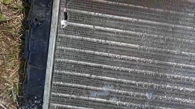 устраняем течь автомобильного радиатора