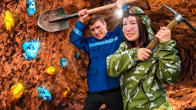 Нашли 100.000 Под Землей ! // Луномосик