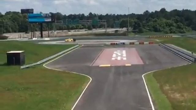 Porsche GT3 at the Porsche Experience Center