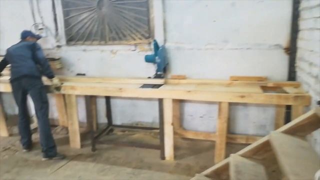 Цех по производству деревянных евро поддонов