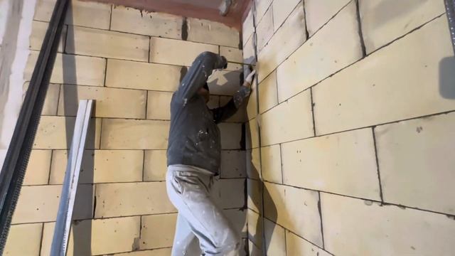 Все секреты установки штукатурных маяков,по лазерному уровню #лазерный_уровень #маяки #штукатурка