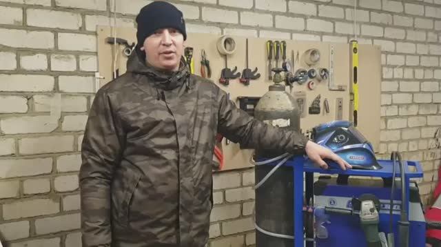 Сварочная тележка для полуавтомата Aurora overman 205