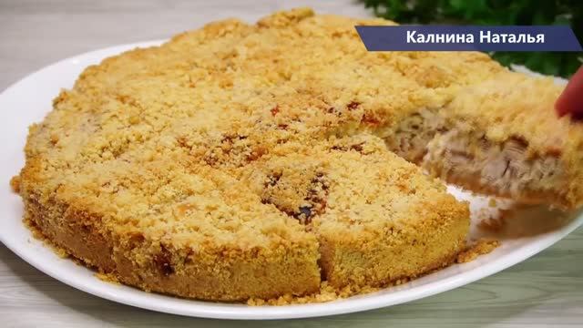 Королевская ватрушка с мясом. Здесь главное удержаться и сразу все не съесть)