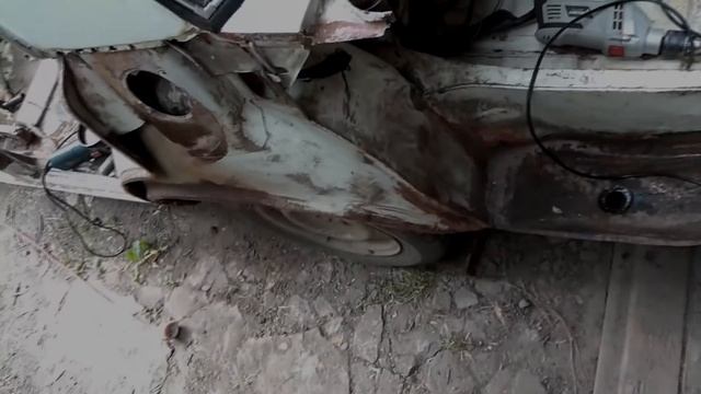 Замена заднего крыла на ВАЗ "классика"