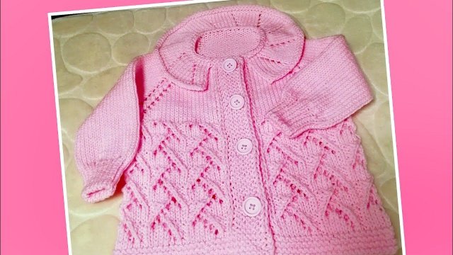 Как связать модную кофточку для девочки