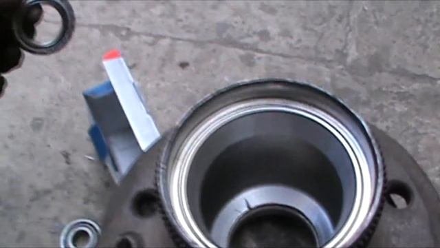 Замена подшипников передней ступицы мерседес w124