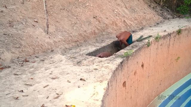 120 Days Building A Brilliant Underground Tunnel House With Swimming Pool