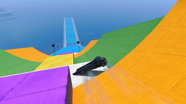 GTA 5 MEGA RAMP ▸ NO COPYRIGHT GAMEPLAY | 4K 60FPS | 371 | GTA Gameplay for TikTok & YouTube