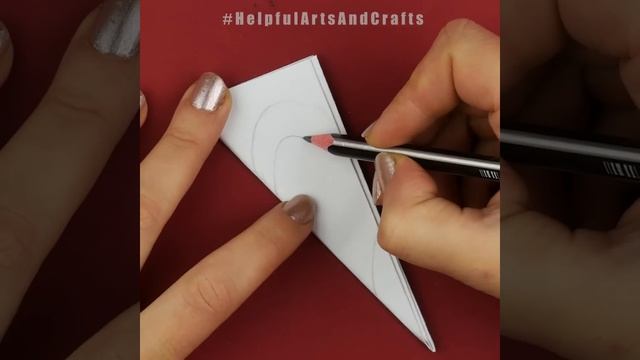 How to make a paper snowflake easily and quickly [Paper cutting design]