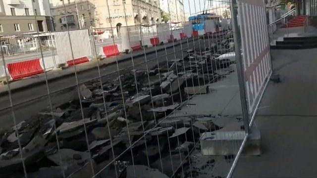 Реконструкция вокруг Киевского вокзала