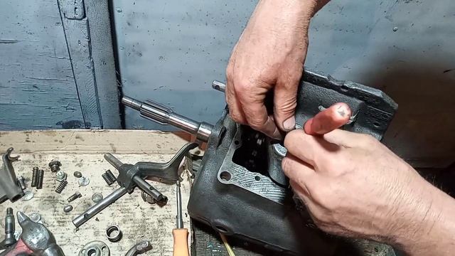 Доработка крышки кпп.на УАЗ 3303.