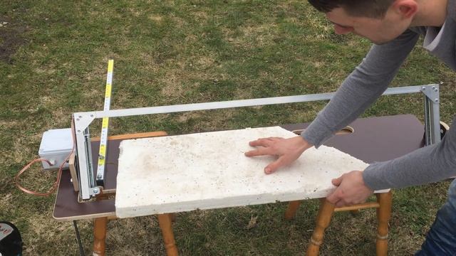 Станок для резки пенопласта ( резак для пенополистирола, терморезак)