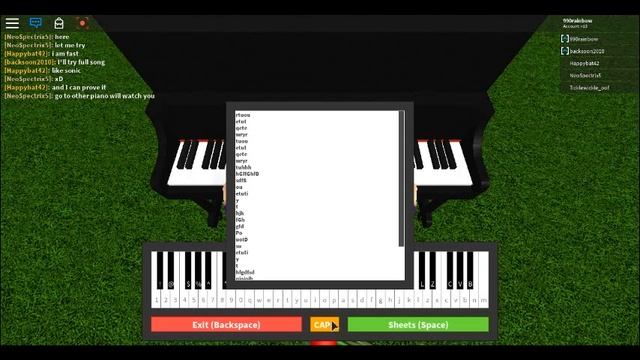 | DOKI DOKI SAYO-NARA | Doki Doki Literature Club roblox piano.